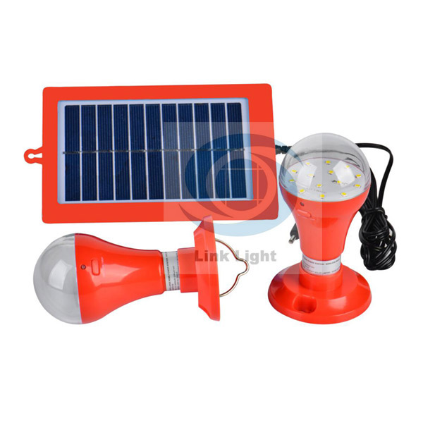 One supplies two /one solar bulb lamps